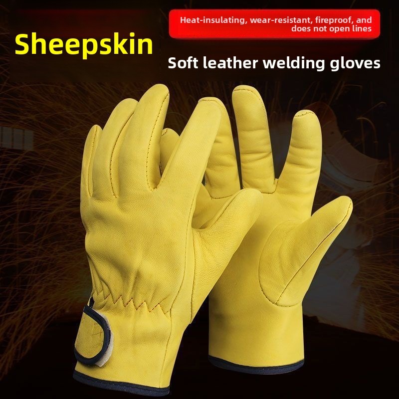Garden Gloves - sepasang Sarung Tangan Kerja Kulit Domba