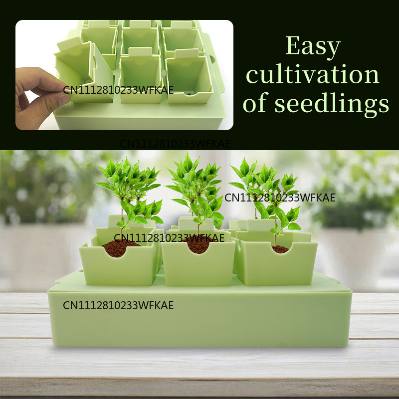 Seed Starter Tray - Model baru, nampan penyemai benih untuk