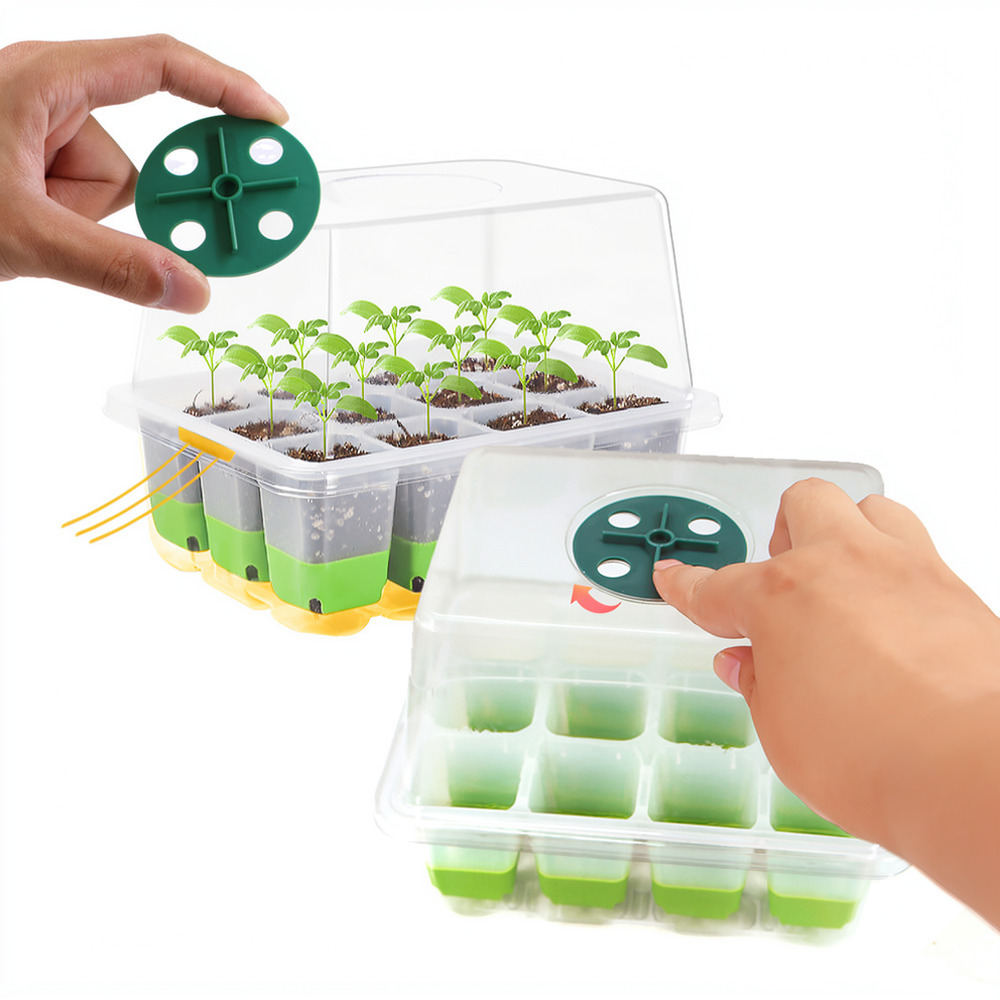Plant Pot - Nampan Silikon Lembut untuk Penyemaian Tanaman,
