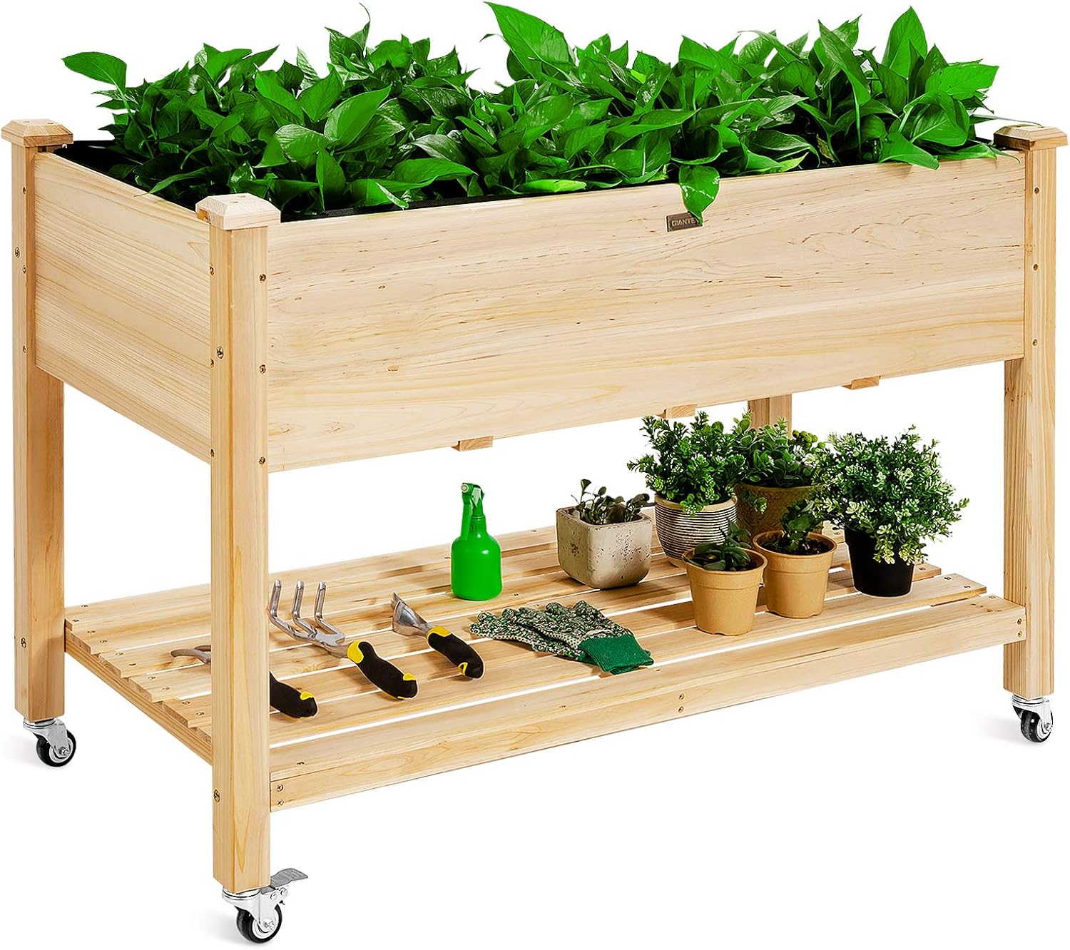 Raised Garden Bed - Tempat Tanam Kayu Bertingkat di Atas