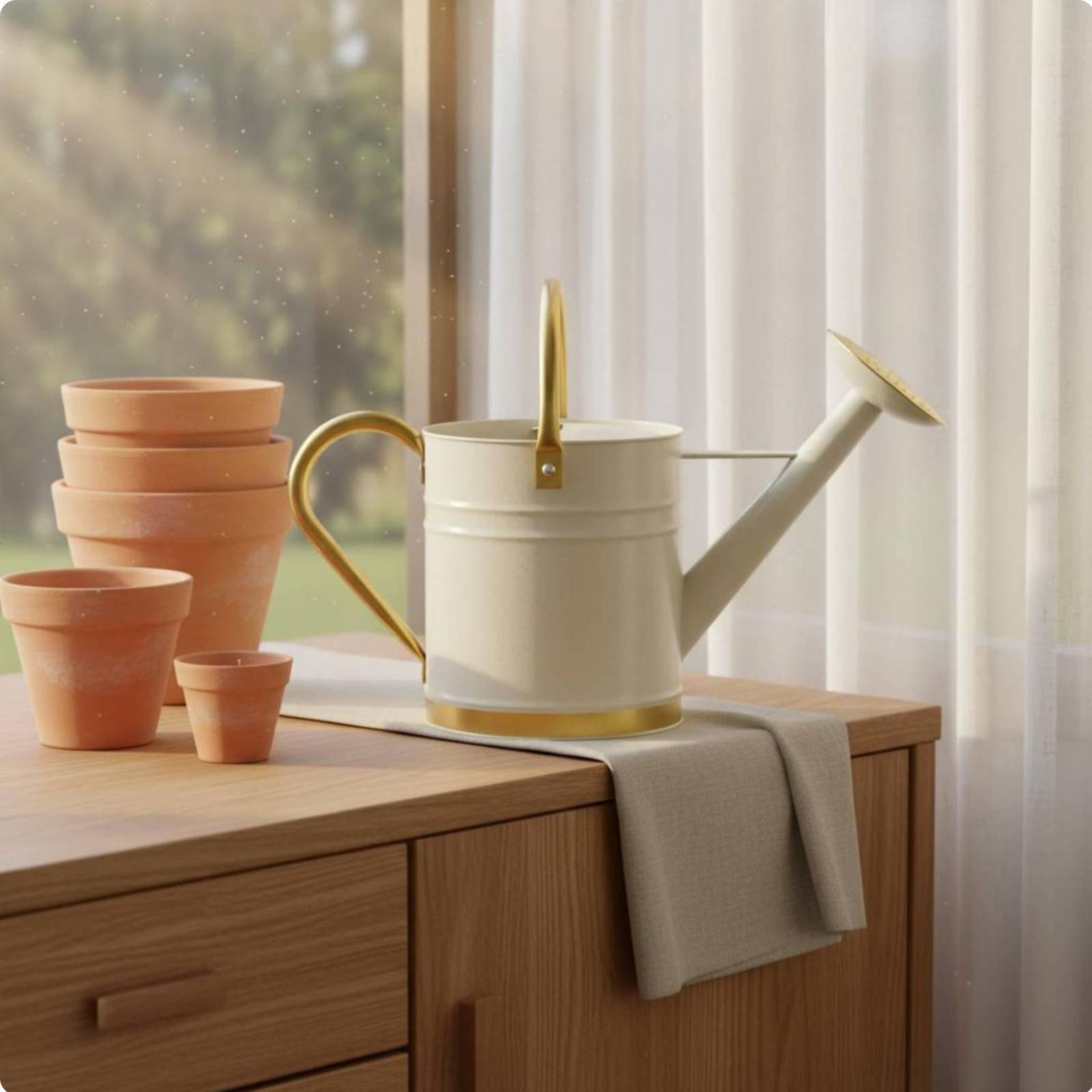 Watering Can - Penyemprot Air dengan Cerat Panjang Anti