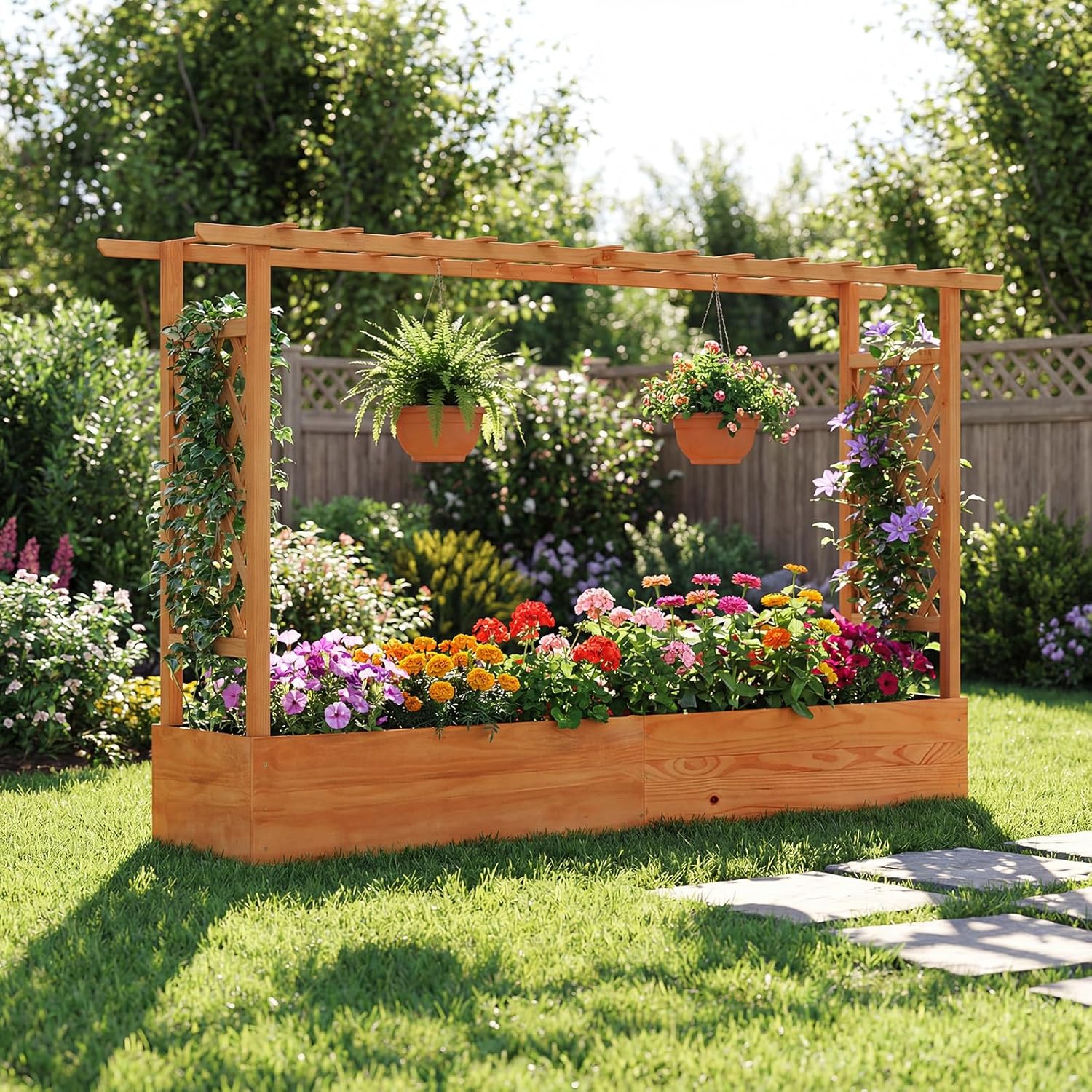 Raised Garden Bed - Tempat Tanam Terangkat untuk Teras Luar