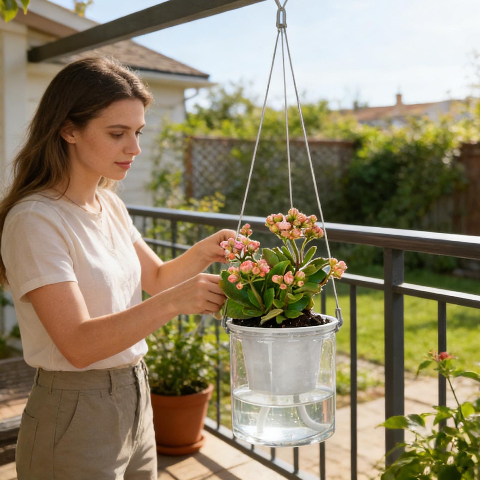 Tali Penyiraman Otomatis 2-Pie - Self Watering Planter ulasan dan harga