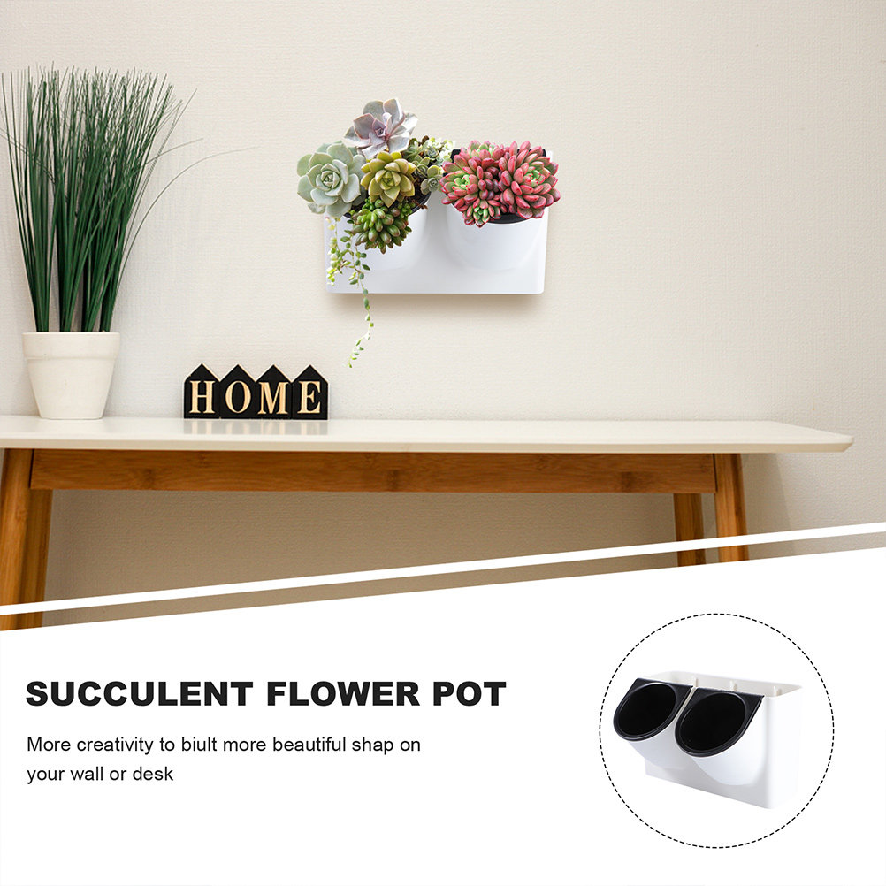 Pot Bunga Plastik Violet denga - Self Watering Planter ulasan dan harga