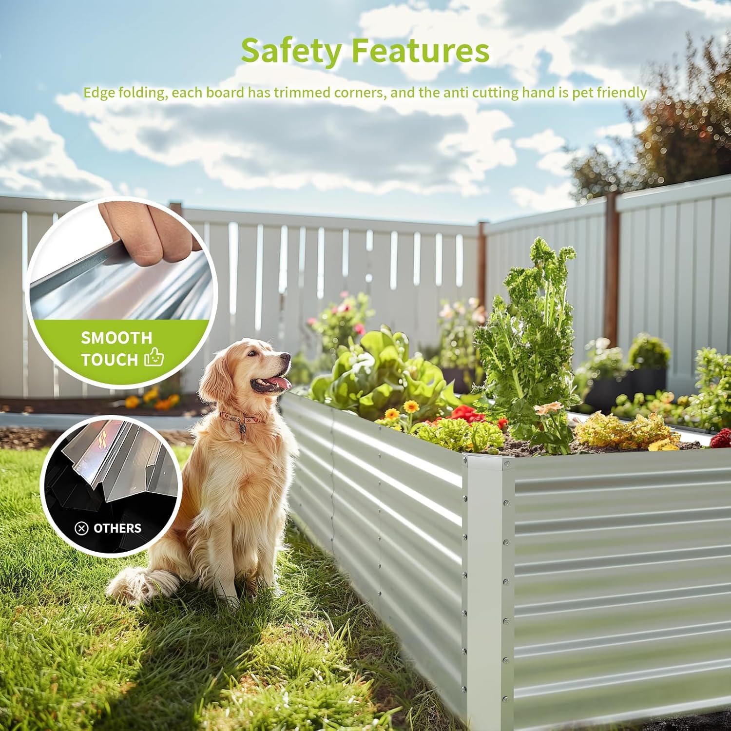 Kotak Tanam Terangkat Galvanis - Raised Garden Bed ulasan dan harga