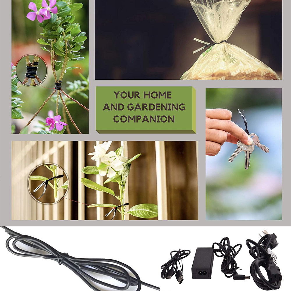 100 Buah Ikatan Putar Kawat Be - Indoor Herb Garden ulasan dan harga