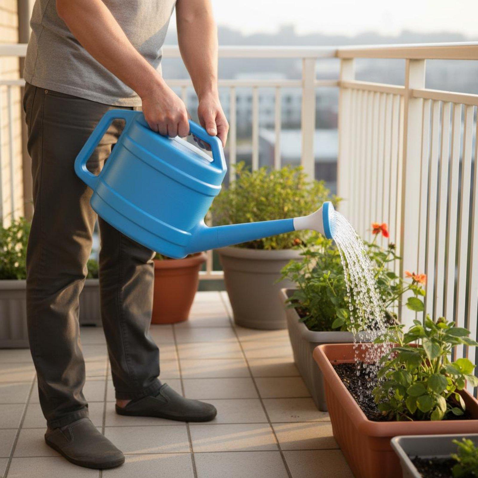 Pot Penyiram dengan Cerat Panj - Watering Can ulasan dan harga