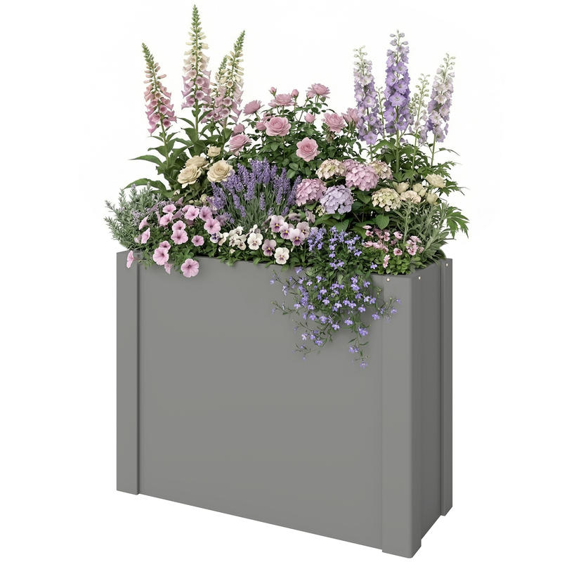 Kotak Tanam Galvanis Outsunny  - Raised Garden Bed ulasan dan harga
