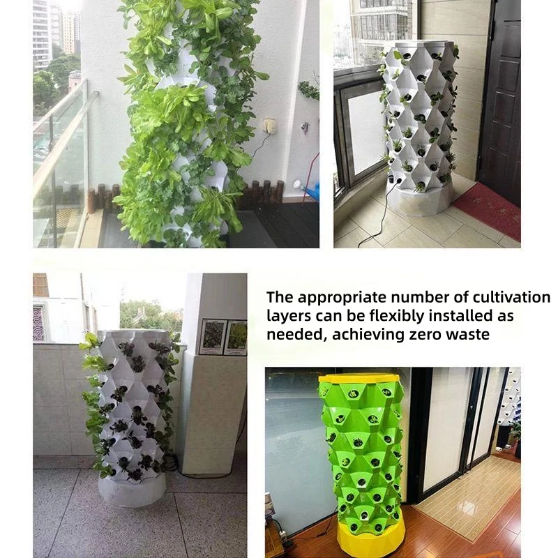 Menara Pertumbuhan Hidroponik  - Vertical Planter ulasan dan harga