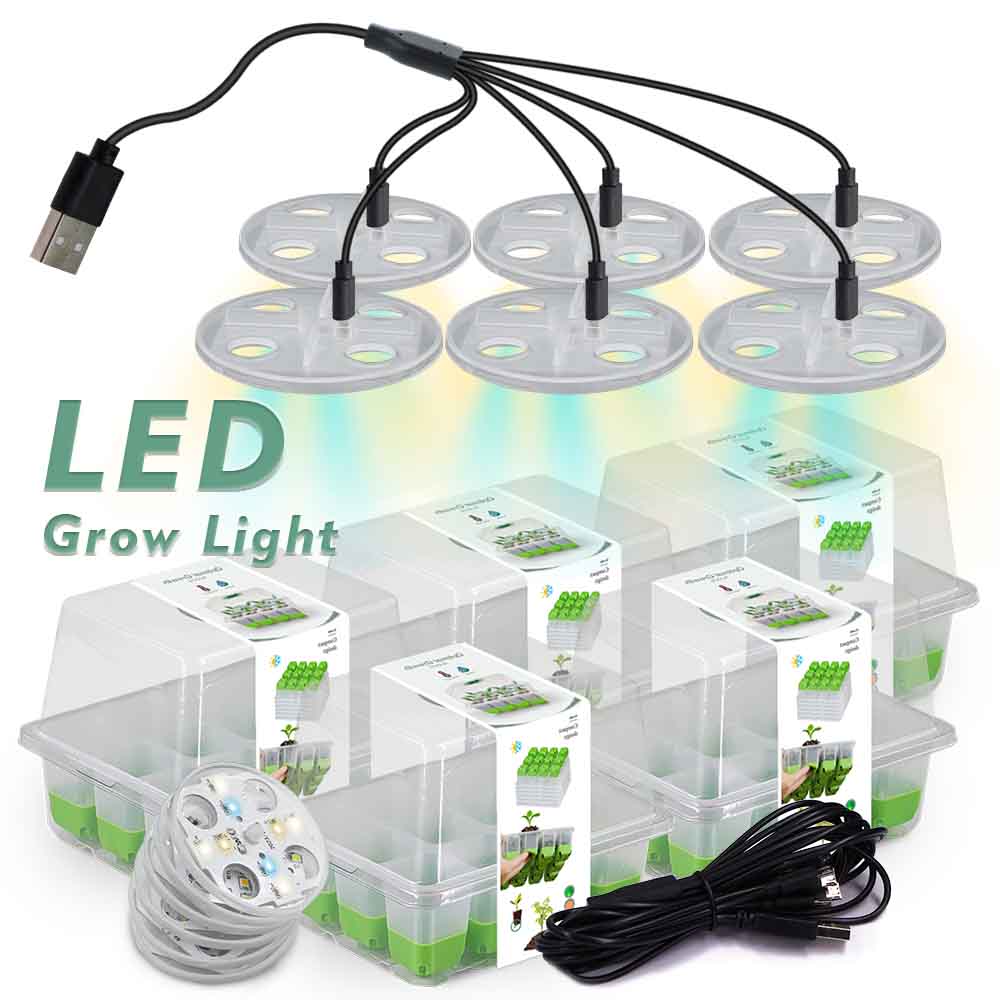 Kit baki tanaman lampu tumbuh  - Seed Starter Tray ulasan dan harga