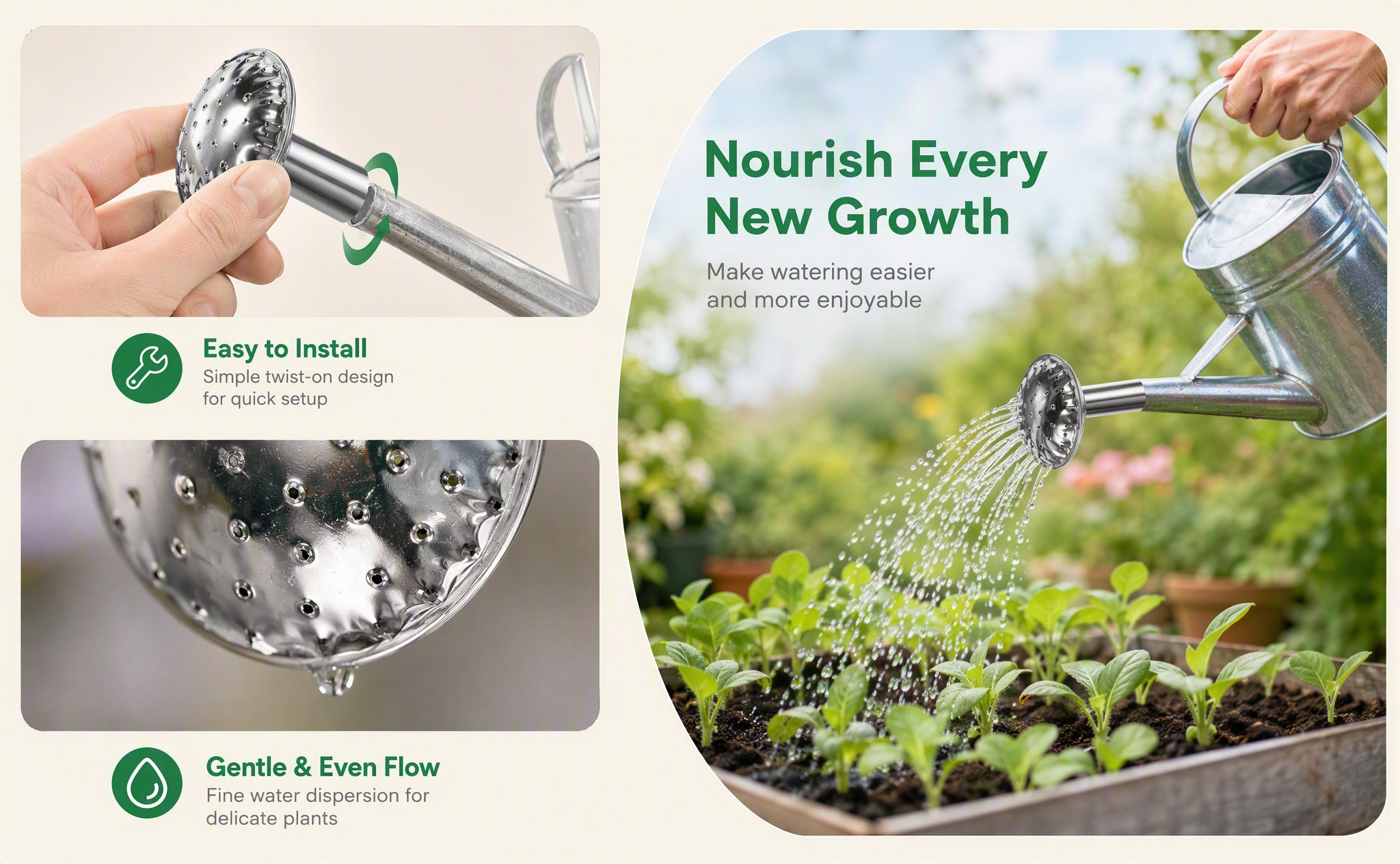 Kepala Penyemprot Air dari Baj - Watering Can ulasan dan harga