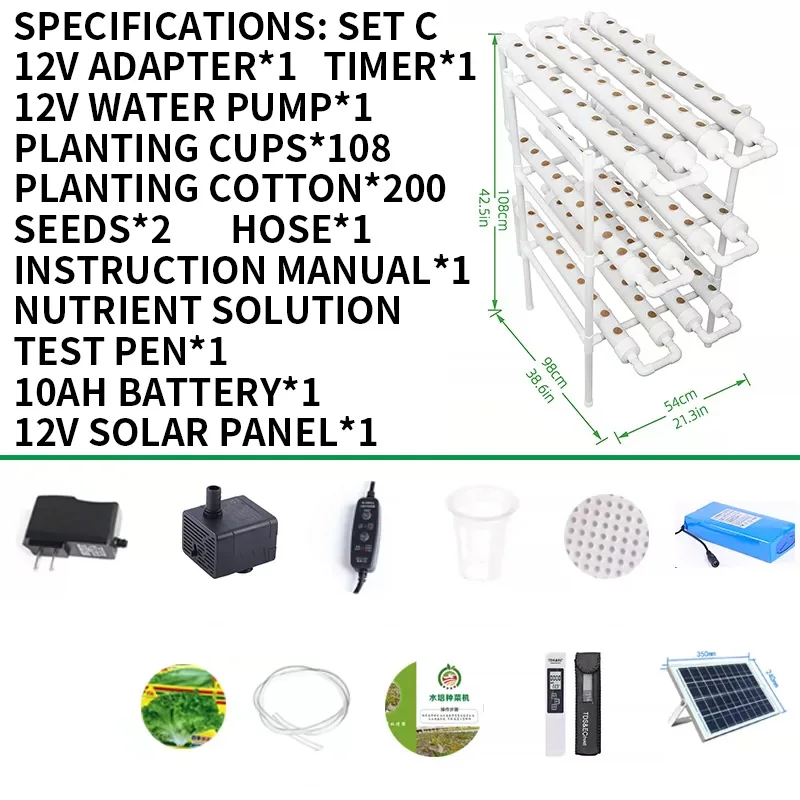 Paket Sistem Pertanian Tanpa T - Hydroponic Kit ulasan dan harga