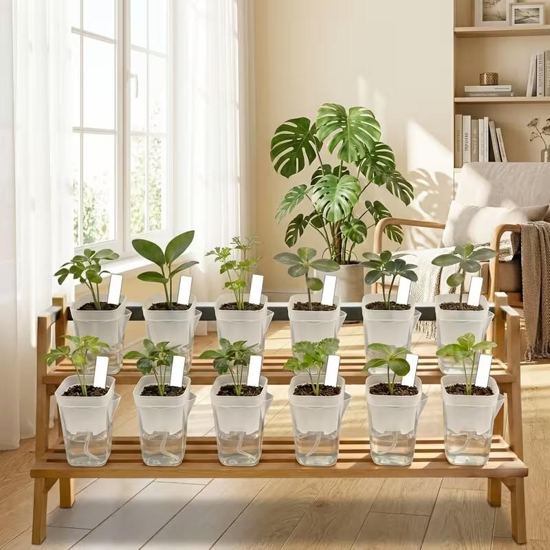 16/32 Paket Pot Tanaman Penyir - Self Watering Planter ulasan dan harga