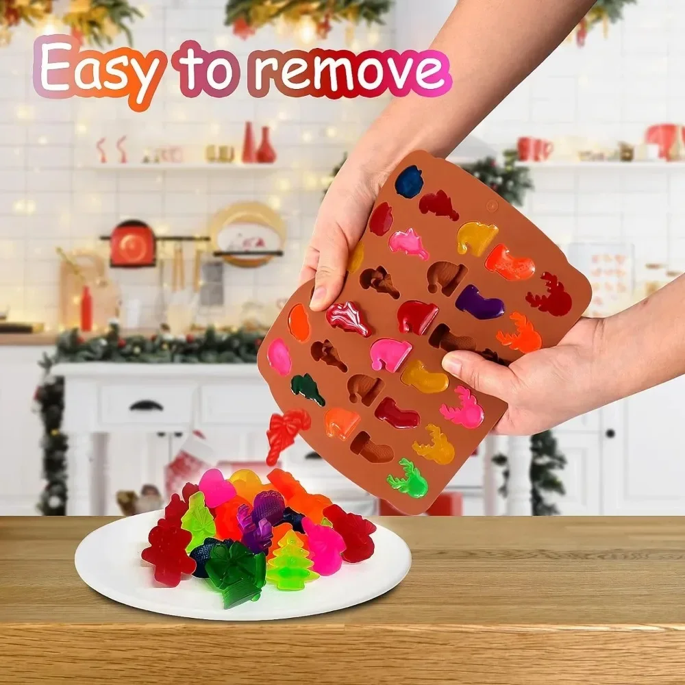Cetakan Coklat Silikon Natal S - Garden Gloves ulasan dan harga