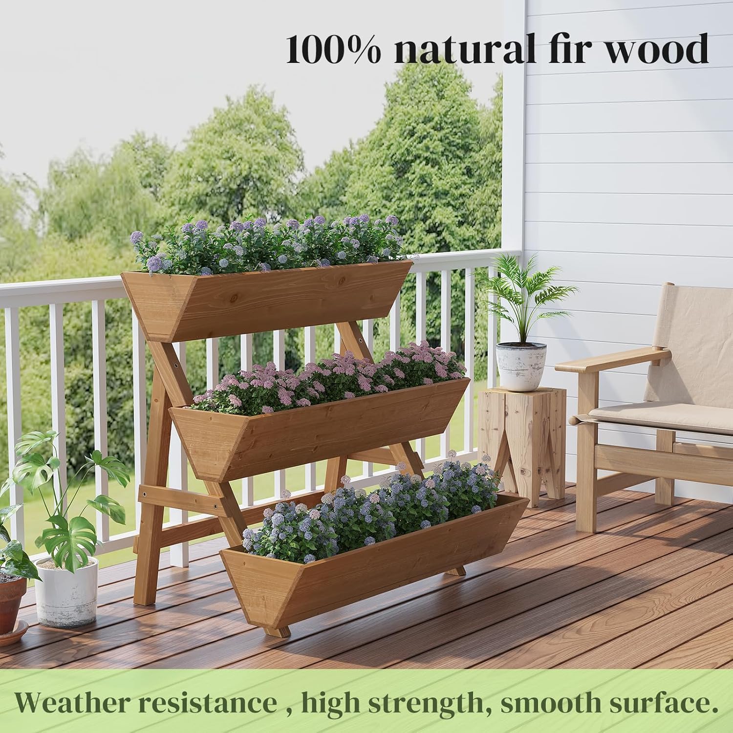 Kebun Vertikal 3 Tingkat denga - Raised Garden Bed ulasan dan harga