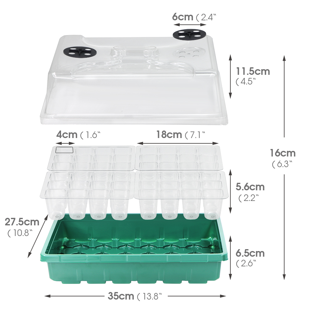 Alas Pemanas Kotak Bibit Hanga - Seed Starter Tray ulasan dan harga