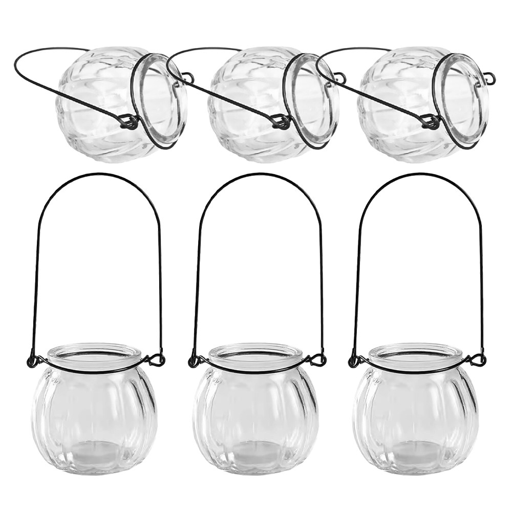 6 buah Vas Hidroponik Kaca Ver - Vertical Planter ulasan dan harga