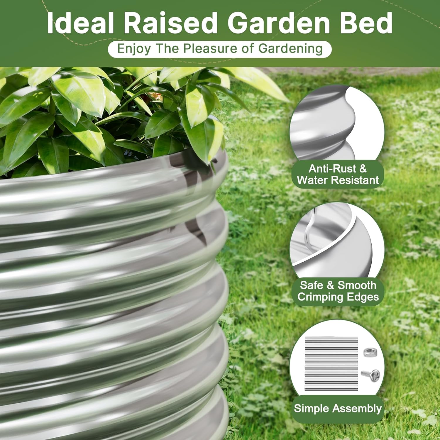Berdasarkan tulisan tersebut,  - Raised Garden Bed ulasan dan harga