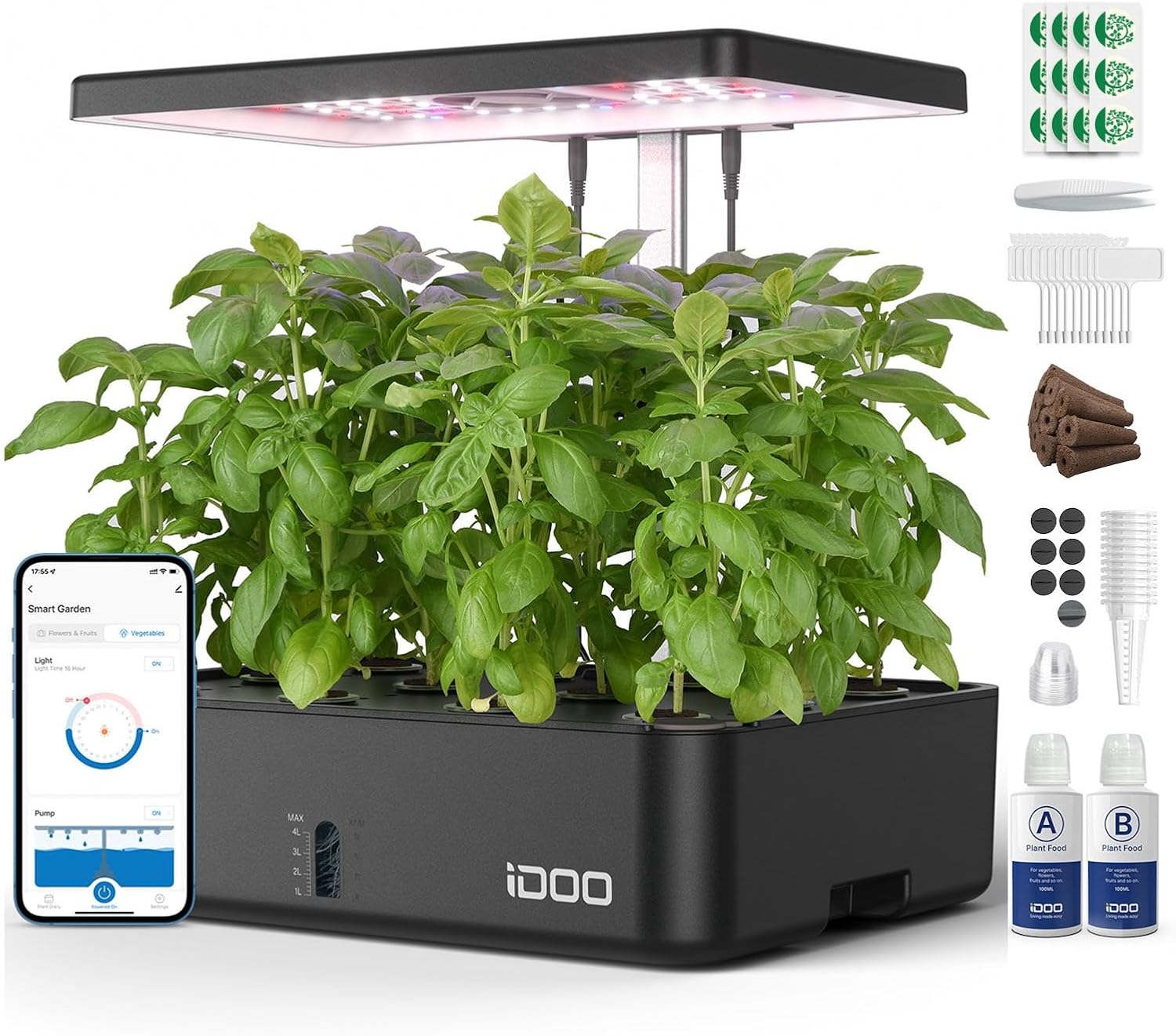 Sistem Penanaman Hidroponik Wi - Indoor Herb Garden ulasan dan harga