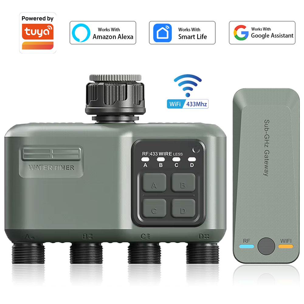 Timer Air Digital 4 Outlet unt - Trowel Garden Tools ulasan dan harga